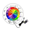 Wall Clocks Fifth Circle Music Theory Cheating Table Color Clock Harmony Wheel Equation Musician Art Q240509