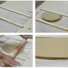 Руководство по борьбе с набором из 8 частей/установка для деревянной полосы грязевой платы формовочные продукты Керамический процесс Полимерный глиняный керамический инструмент моделирования 240426
