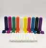 100 комплектов цветных эфирных масло ароматерапия пустые носовые ингаляционные трубки