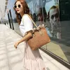 Bag Fashion Female Sommerstroh gewebter Schulter 2024 Korean Strand großer Kapazität Messenger