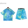 2024 Trende Designer Summer Fashion Trends International Paims Angeis Paim Angel New Tie Dye Dye peint à la main