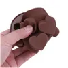 Baking Moulds 10-Cavity Diy Heart Shape Soap Mold Sile Chocolate Candy Mod Making Supplies For Cake Decoration Tool Drop Delivery Home Dhgbl