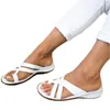 Pantofole donne aperte sandali di punta estate signore vintage non slip flip-flops scarpe da esterno