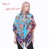 Lesida Pure Silk Scarf Women Stora sjalar Stoles Tree Print Square Scalves Echarpes Foulards Femme Wrap Bandanas 130130cm 1303 240429