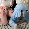 Kvinnors sömnkläder elefantformade par långa pyjamasbyxor lilla flygande näsa som knackar byxor roliga pantalon