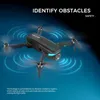 Drones 5G GPS RC Drone Caméra haute définition WiFi FPV PHOTO PLOCILE PLACE Pliable Quad Hélicoptère Évitement du drone professionnel H29 Toy D240509