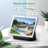 Kamery IP Outdoor Tuya Wi -Fi kamera IP 4MP bezprzewodowa kamera monitorowania bezpieczeństwa wewnętrznego inteligentne domowe automatyczne śledzenie Alexa 2.4G/5G kamera D240510