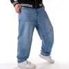 Jeans dritti maschili da uomo jeans jeans designer allungamento designer denim pantaloni casual di colore azzurro azzurro 30-46