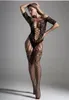 Frauen Socken Strumpfhosen Mode Bodysuit sexy Dessous offener Schritt Sex Kostüme Intimiert Körperstrümpfe Schwarze Erotik