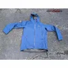 Ontwerpers Brand Windendaar Hooded Jackets Arc Blue Men's XL Jacket O5I1