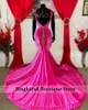 Sparkly Diamonds Prom Dress Glitter Bead Crystal Rhinestones Tassels paljetter för speciell födelsedagsfestklänning Öppna tillbaka