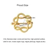 Nippelringar 2 Fashionabla 316L Rostfritt stål Snake Clip Rings Punk Sexig Cool Snake Clip Perforated Jewely Y240510