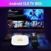 2024 Hot Selling 8K H96 Max M2 Produktfernsehkasten Android 13 kostenloser Test 4 GB 32 GB RK3528 2.4/5G WiFI6 1000m/LAN BT5.0 Android TV Box Set Top Box Set Top Box