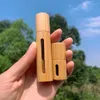 Storage Bottles 1Pc Chinese Style Simplicity Bamboo Ball Bearing Perfume Split Charging Bottle Essential Oil Glass Empty Vial
