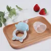Haarzubehör 1PCS Baby Obst Feeder Geborenes Schnuller Essen füttern süße Form wiedergeborene Silikon -Schnuller für Babys Spielzeug