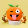 Christmas New Korean Orange Expression du sac pour enfants Fun and Funny Portable Silicone Zero Wallet 80% Factory Wholesale