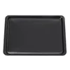 NEW NEW Rectangular Carbon Steel Non-stick Bread Cake Baking Tray Oven Black Diy Pans for Kitchen 14 Inchfor Kitchen Pansfor Kitchen Pans