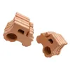 Toyadores de dientes Kissteether de dientes de madera Juguete recién nacido Baby Ratón Encanto orgánico Beech Beech D240509