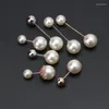 Broches Double fausse perle 7x Pins de sécurité de châle pour vêtements de sac de bricolage 634d
