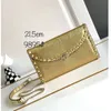 Événement rivet Handbag Square Lady Fashion Purse 2024 Sacs pour femmes Small Rock Polyvyle Crossbody Stud New Valenteino Leather Sac Chain Vo Trendy Cowhide Haju