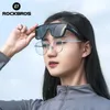 Zonnebrillen Rockbros Polarisatie Loop Multi -functionele bril UV Beveiliging Set Frame Compatibele Mens Q240509