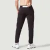 Lu Pant Sport Yoga Allinea i pantaloni della tuta Ized adolescenti sciolti dritti dritti ad alto tasca elastica pantaloni da allenamento di attacco per uomini lm lm lm