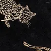 Подушка черное золото леопардовые подушки роскошные бархатные корпуса декоративное покрытие для дивана современная гостиная домашние украшения