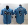 Maglie da baseball Jogging Abbigliamento Jersey Rays Tampa Bay 5# Franco 56# Arozarena