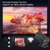 Proiettori Lyncast Android 11 Proiettore HY320 1920 * 1080p 4K WiFi6 400ANSI 1+8G Storage BT5.0 Home Theater Insegnamento Progetto di aggiornamento portatile J240509