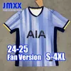 S-4XL JMXX 24-25 Tottenh am Hotsp ur Soccer Jerseys Home Away Third Special Mens Uniforms Jersey Man Football Shirt 2024 2025 Fan Version