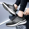 Men Women Running Shoes Comfort Lace-Up Wear-Resistant Anti-Slip Flat Soft Solid Grey Black Yellow Shoes Mens Trainers Sports Sneakers