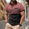 Heren Polos 2024 Zomer Nieuwe polo Kraagknop Kraagknop Solide groot shirt Mode Casual top S-3XL Q240509