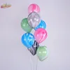 Party Decoration 10 tum 20/30 st Colorful Agate Marble Latex Balloons Helium Födelsedag Swedding Baby Shower Supplies