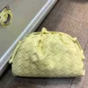 Designer Botega V Authentic Fashion Bags Кожаные мешочки кассеты плиссированные облако маленькая сумка оригинальное издание s