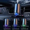 Interiördekorationer Smart Car Parfym Diffuser Car Parfym Air Freshener Car Interior Deodorant Lamp Lukt börjar stoppa aromaterapi T240509