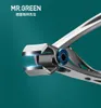 MRGREEN Nail clippers Trimmer Stainless Steel tools manicure Thick s cutter scissors with glass nail file 22022884559113716006