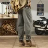 Pantalon masculin Hiqor Mens Spring / Summer Loison Loose Direct Goods Mens Outdoor Mens couvre-outil Pantalon HABREL2405