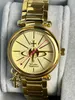 New Western Empress Dowager Dowager Gold Quartz Watch Small and Womens Pender