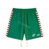 2023 Nowe designerskie szorty Rhude Shorts Summer Mash