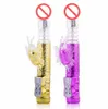 Vibrateurs de masturbation femelles 360 degrés Rotation Rabbit Vibrator Double Massageur Femmes Simulation Penis Toys J1701814487