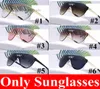 Nouvelles lunettes de soleil rondes vintage verres à cadre en métal 1993 Lens Cat Eye Band Eyeglass 6 Colors 5pcs Black Pink Lens Ship5723417