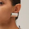 Stud Küpe Moda Takı Vintage Mizaç Metal Geometrik Kadınlar İçin Parti Hediyeleri Sadece Tasarlama Kulak Aksesuarları Satış