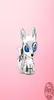 100 925 Sterling Blueeyed Fox Charm Tierperlen für Armband Original Silber 925 Schmuck Making8950657