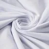 Cortina de fiesta de fondo blanco 2x23x3m Decoración de telas para baby shower no transparente lycra