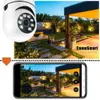 Telecamere IP 5MP TUYA Alexa Camera WiFi Monitoraggio di lampadina interna per sicurezza domestica IP CCTV NVR Night Vision Night Visualizza Applicazione D240510