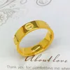 Sérieuse Life Couple Ring Gold Silver Smooth Face Mens and Womens Fashion With Cart Original Anneaux C Home