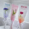 3pcs enveloppe-cadeau 20pcs Jother Day Single Flower Emballage Papier en papier Bouquet Papiers d'emballage