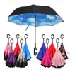 NewReverse -Regenschirme Windproof Rückwärtsschicht invertierter Regenschirm innen aus dem Ständer winddichtem Regenschirm Umbrellas Meer 1239455