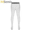 Mens Sissy Perfing Pantyhose Hollow Out Smalllarge Net Stockings Pantal