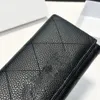 Portefeuille de cartes de concepteur de portefeuille de luxe sac noir à la vache à bow-bombe à bowling double portefeuille squarette carrée bordeaux de monnaie